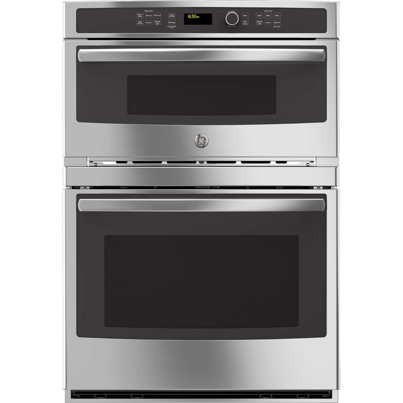GE Appliances 30" 5 Cubic Feet Self Cleaning Electric Oven/Microwave
